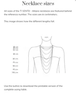 Ti Sento Milano Necklace 3998ZI/42