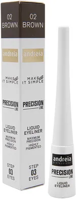 Andreia Makeup Precision Line Liquid Eyeliner (3,5mL) Brown