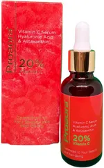 Proaora Vitamin C Serum 20%, Hyaluronic Acid & Astaxanthin (30mL)