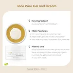 Thank You Farmer Rice Pure Gel and Cream (80mL)