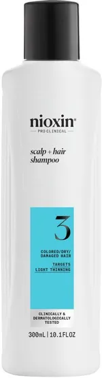 Nioxin Pro Clinical System 3 Scalp + Hair Shampoo (300mL)