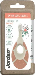 Jordan Toothbrush Green Clean Baby 0-2