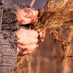 Dondella Ring Simple Jet 15.25  CJT122-1-R-48