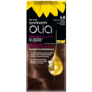 Garnier Olia No Ammonia Oil-based Permanent Hair Color 4.8 Chocolate Brown