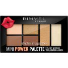 Rimmel London Mini Power Palette Lip, Cheek & Eye (6,8g) 002 Sassy