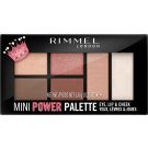 Rimmel London Mini Power Palette Lip, Cheek & Eye (6,8g) 003 Queen
