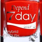Depend 7 Day Hybrid Polish (5mL) 7221 Red Makes Me Smile 