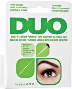 Ardell Duo Brush On Striplash Adhesive with Vitamins White/Clear (5g)