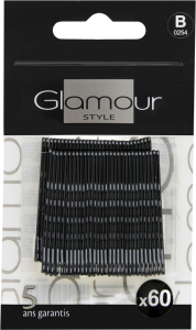 Glamour Hairpins Black (60pcs)