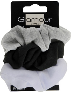 Glamour Hair Scrunchie Mix (3pcs)
