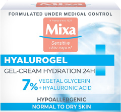 Mixa Hyalurogel Intensely Moisturizing Gel-Cream (50mL)