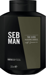 Sebastian Professional SebMan The Boss Thickening shampoo (250mL)