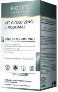 Biocyte Vit C/D3/Zinc Liposomal (14pcs)