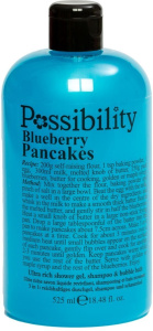 Possibility 3in1 Ultra Rich Shampoo, Shower Gel & Bubble Bath Blueberry Pancake (525mL)