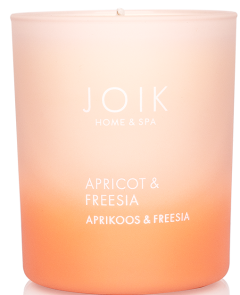 Joik Home & Spa Rapsivahast Lõhnaküünal Aprikoos & Freesia (150g)