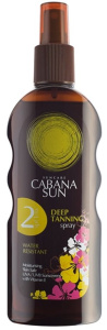 Cabana Sun Deep Tanning Oil Spray SPF2 (200mL)