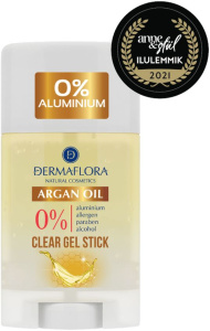 Dermaflora Deodorant Argan Oil Clear Gel Stick (50mL)