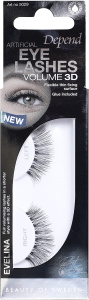 Depend Artificial Eye Lashes Volume 3D Evelina + Glue