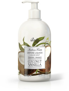 Rudy Italian Fruits Liquid Soap (500mL) Coconut & Vanilla