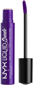 NYX Professional Makeup Liquid Suede Cream Lipstick (4mL) Amethyst