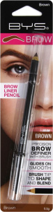 BYS Dual-Ended Brow Liner Pencil With Brush (0,5g)