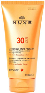 Nuxe Sun Delicious Face and Body Lotion High Protection SPF30 (50mL)