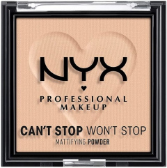 NYX Professional Makeup Can't Stop Won't Stop Mattifying Powder (5g) Light Medium