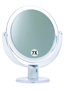Casuelle Deluxe Standing Mirror, Normal+7x Magnifying