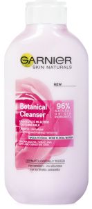 Garnier Skin Naturals Botanical Cleanser Milk Dry & Sensitive Skin (50mL) Rose Floral Water