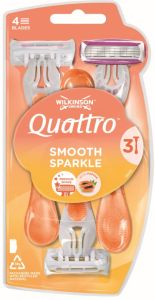 Wilkinson Quattro Women Sparkle Razors (3pcs)