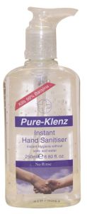 Pure-Klenz Hand Sanitizer With Pump (250mL) 