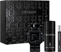 Paco Rabanne Phantom Parfum EDP (100mL) + Deospray (150mL) + EDP (10mL)