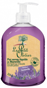Le Petit Olivier Pure Liquid Soap of Marseille Lavender (300mL)