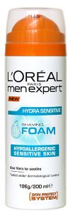 L'Oreal Paris Men Expert Hydra Sensitive Shave Foam (200mL)