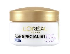 L'Oreal Paris Age Specialist 55+ Anti-Wrinkle Restoring Night Cream (50mL)