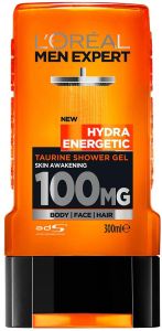 L'Oreal Paris Men Expert Shower Gel Hydra Energetic (300mL)