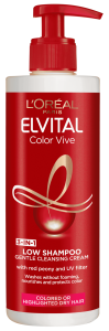 L'Oreal Paris Elvital Color-Vive Low Shampoo Cream Shampoo 3In1 (400mL)