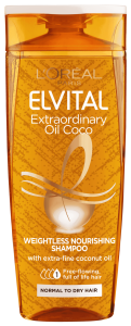L'Oreal Paris Elvital Extraordinary Oil Coconut Shampoo (250mL)
