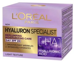 L'Oreal Paris Hyaluron Specialist Replumping Moisturising Day Cream With Hialuronic Acid SPF20 (50mL)
