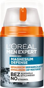 L'Oreal Paris Men Expert Magnesium Defense Hypoallergenic Moisturiser (50mL)
