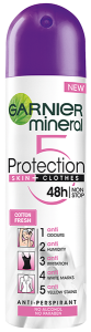 Garnier Mineral Protection 5 Cotton Fresh Spray Deodorant (150mL)