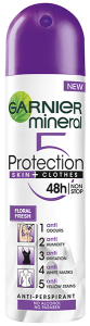 Garnier Mineral Protection 5 Floral Fresh Spray Deodorant (150mL)