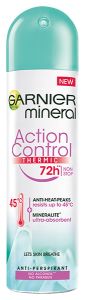 Garnier Mineral Action Thermic Spray Deodorant For Women (150mL)