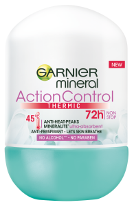 Garnier Action Thermic Roll-on Deodorant For Women (50mL)