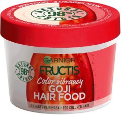 Garnier Fructis Hair Food Goji Shine Reviving 3-in-1 Mask for Colored Hair (390mL)
