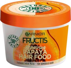 Garnier Fructis Hair Food Papaya Repairing 3-in-1 Mask for Damaged Hair (390mL)