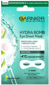 Garnier Skin Naturals Eye Tissue Mask With Coconut Water And Hyaluronic Acid