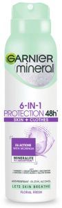 Garnier Mineral Protection 6 Floral Fresh Spray (150mL)