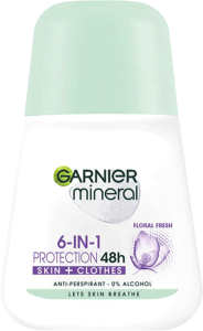 Garnier Mineral Protection 5 Floral Fresh Roll-on Deodorant (50mL)
