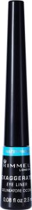 Rimmel London Exaggerate Waterproof Liquid Eye Liner (2,5mL) 003 Black